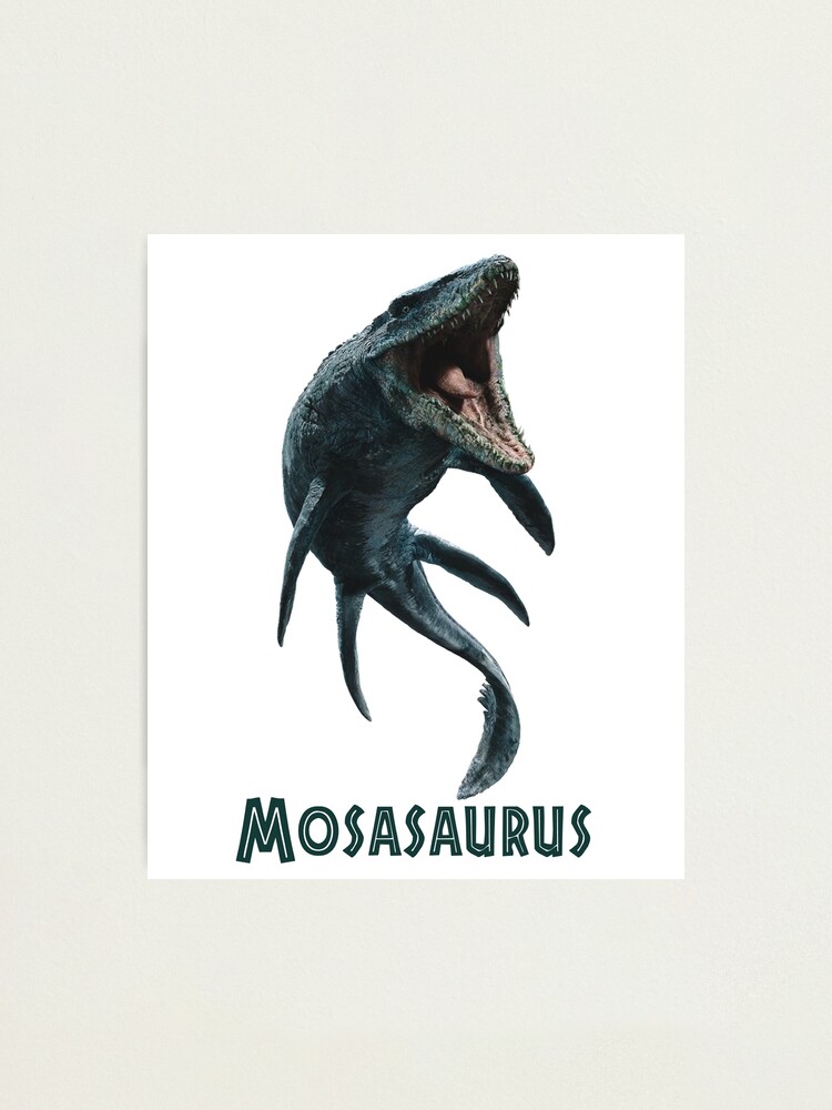 Mosasaurus Jurassic World - Dinosaur prints