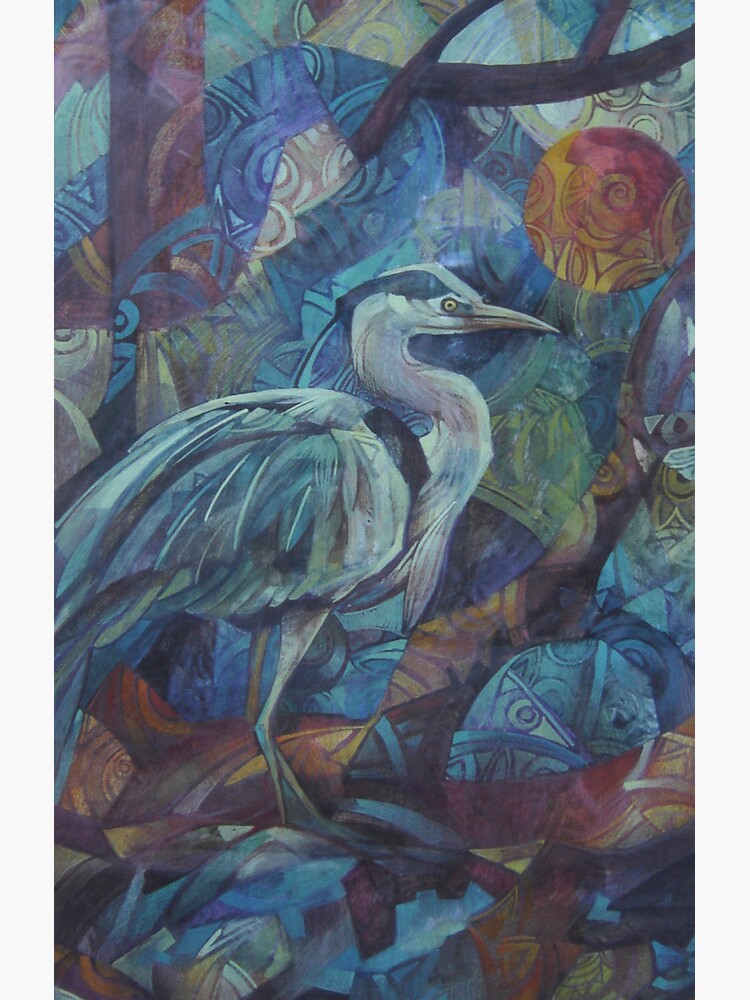 grey heron by betta