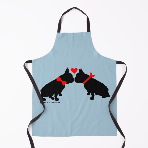 Item preview, French Bulldog Silhouette - Frenchie Kiss designed and sold by FrenchiJunction.