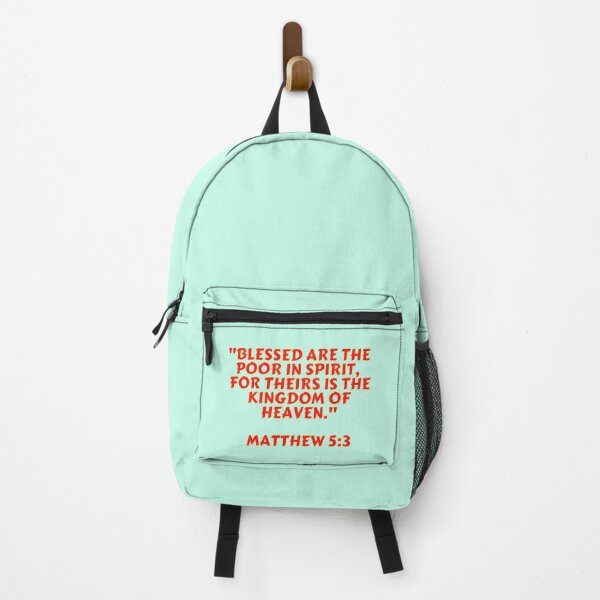 Item preview, Bible Verse Matthew 5:3 designed and sold by Prayingwarrior.