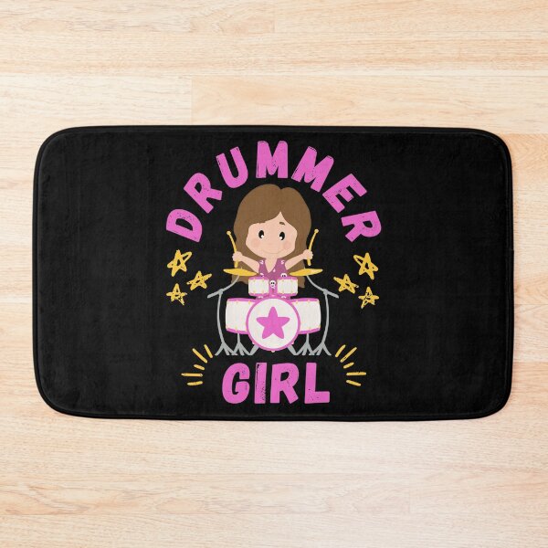 Item preview, Drummer Girl | Musician designed and sold by Petra Becker.