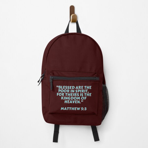 Item preview, Bible Verse Matthew 5:3 designed and sold by Prayingwarrior.