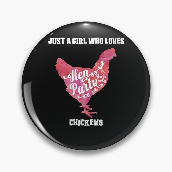 Item preview,  Just A Girl Who Loves Chickens designed and sold by HeroProd.