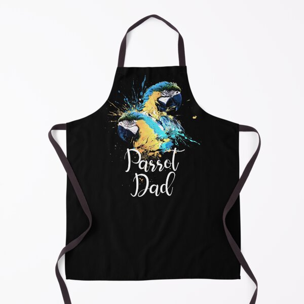 Item preview, Color Splatter Parrots Parrot Dad Black designed and sold by Alienphysique.
