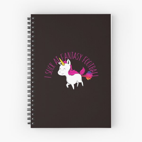Item preview, I Suck at Fantasy Football - Farting Unicorn designed and sold by TrndSttr.