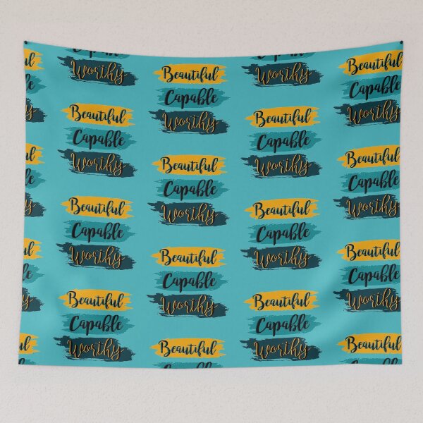 Item preview, Beautiful Capable Worthy designed and sold by LeahsColorBox.