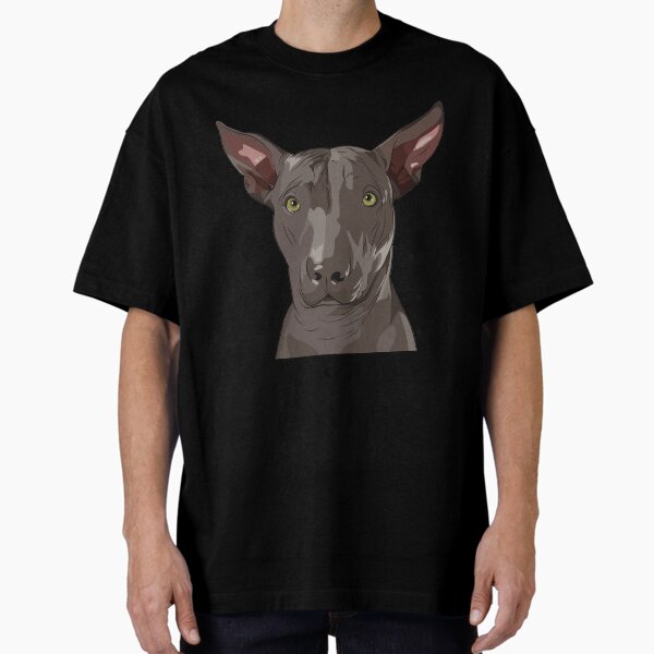 Vista previa del artículo con la obra «Xoloitzcuintli», diseñado y vendido por quintymoda.