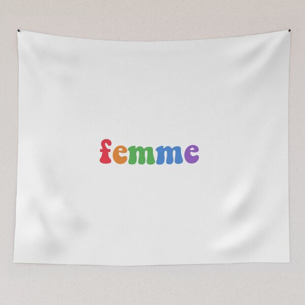 Item preview, femme (cute rainbow femm lesbian lgbtq sublte) designed and sold by emcazalet.