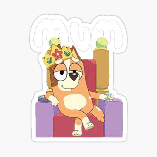 Bluey Mom Sticker