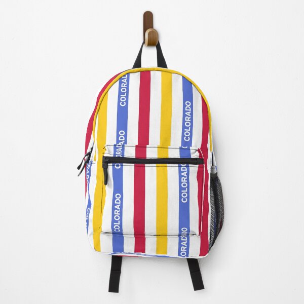 Item preview, Colorful Colorado Stripes Design - Red, Blue, Yellow designed and sold by ExploreColorado.