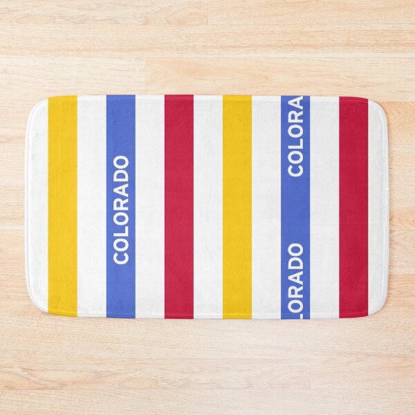 Item preview, Colorful Colorado Stripes Design - Red, Blue, Yellow designed and sold by ExploreColorado.