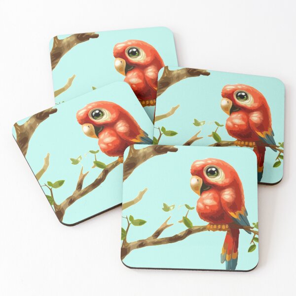 Item preview, the little parrot designed and sold by Karine Dupras.