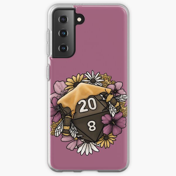 Honeycomb D20 Tabletop RPG Gaming Dice Samsung Galaxy Soft Case