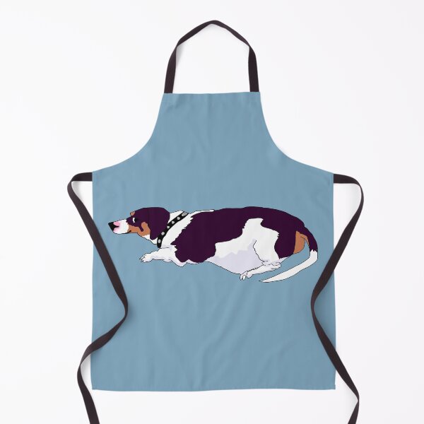 Item preview, Ody the piebald dachshund lying down (2) designed and sold by Grubgroove.