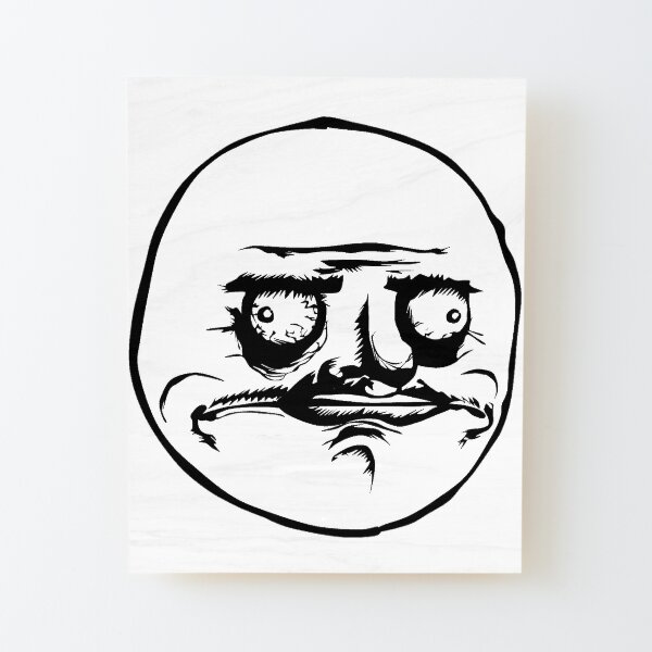 Trollface Internet troll Rage comic Sadness SAD!, why, comics, white, face  png