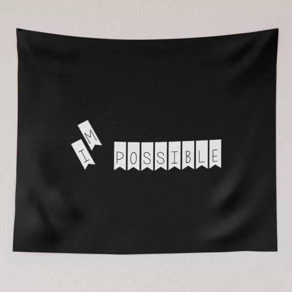 Item preview, Impossible T-Shirt, MotivationQuotes T-Shirt. designed and sold by OAPod.