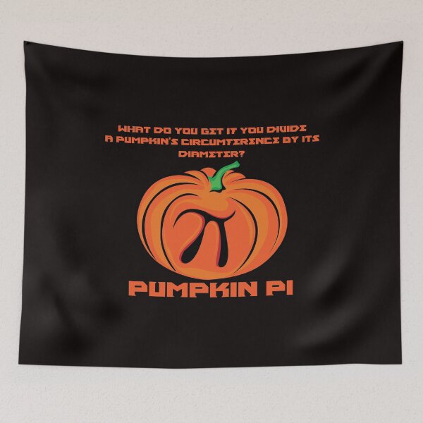 Item preview, Pumpkin Pi Jack-O-Lantern Math Nerd Joke  designed and sold by TrndSttr.