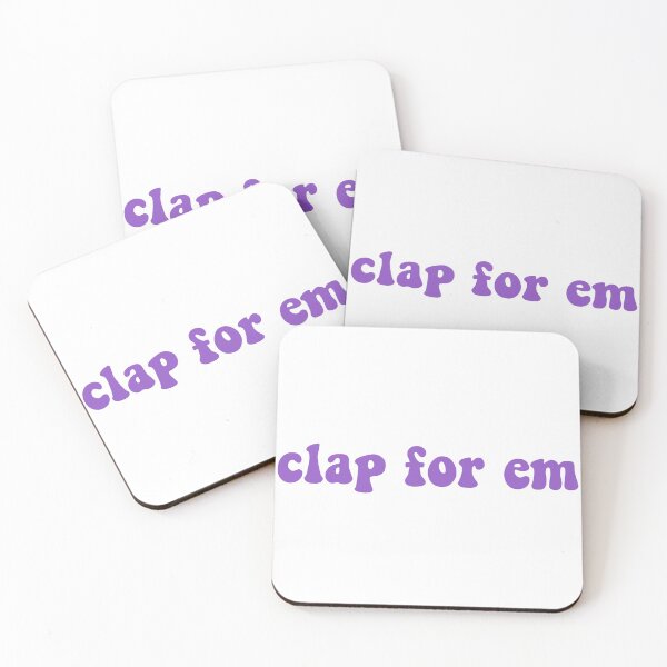 Item preview, clap for em (tiktok dance trend purple) designed and sold by emcazalet.