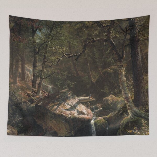 Item preview, Mountain Brook (1863) By Albert Bierstadt designed and sold by sunny-007.