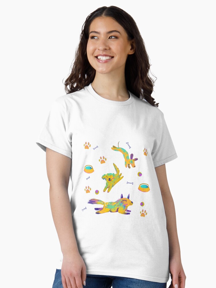 Thumbnail 2 of 7, Classic T-Shirt, Dog Park designed and sold by Joannemk.