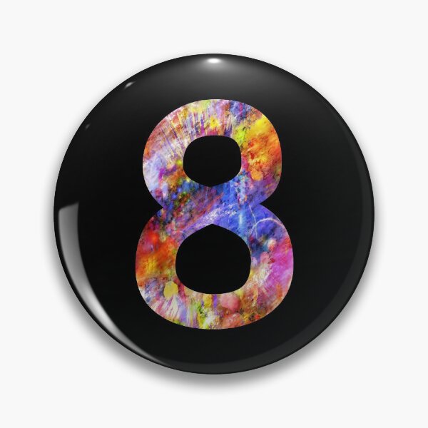 Item preview, Number 8 Colorful Eight Gift designed and sold by Shariss.