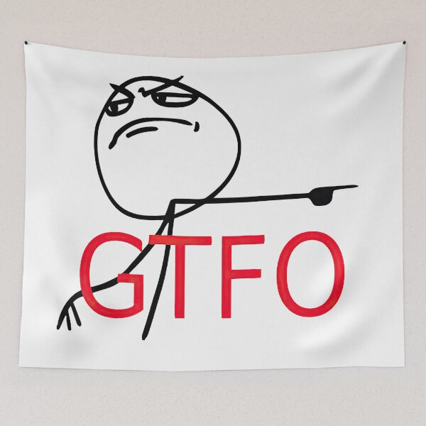 Item preview, GTFO designed and sold by ComfortablyC.