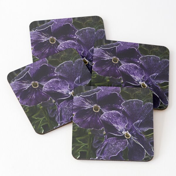 Item preview, Purple flowers designed and sold by FACELESS MONKEY.