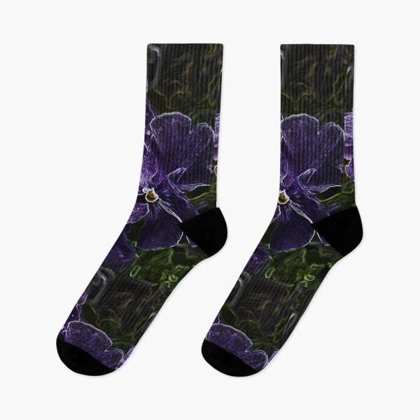 Item preview, Purple flowers designed and sold by FACELESS MONKEY.