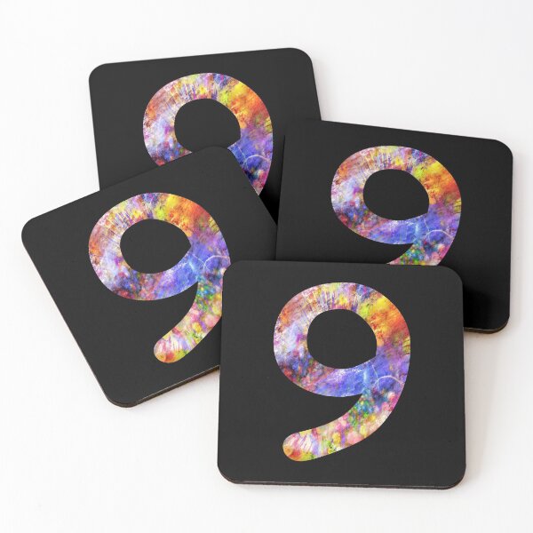 Item preview, Number 9 Colorful Nine Gift designed and sold by Shariss.