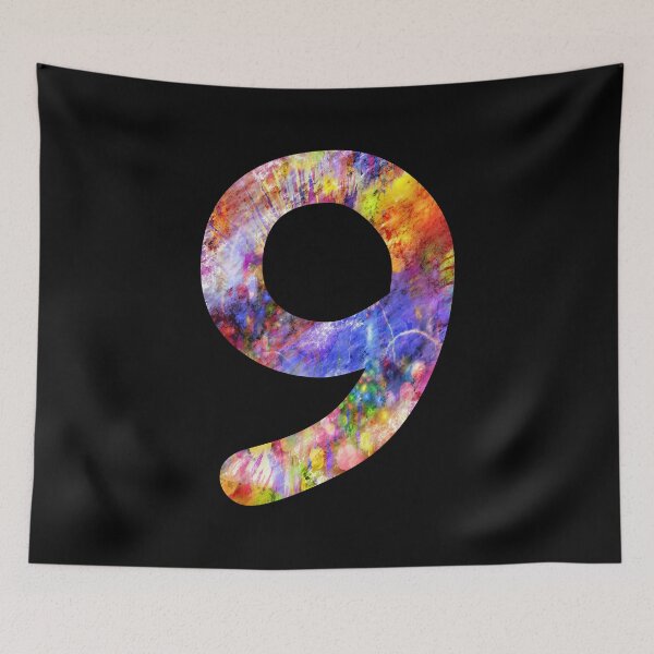 Item preview, Number 9 Colorful Nine Gift designed and sold by Shariss.