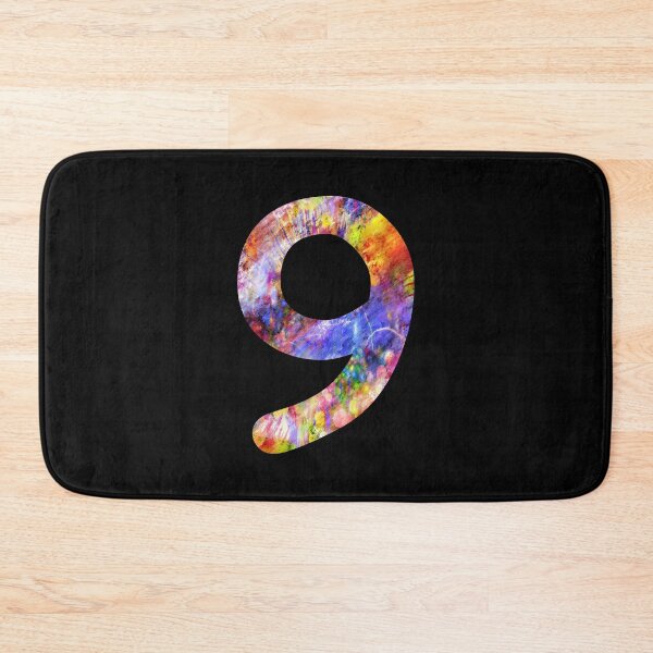 Item preview, Number 9 Colorful Nine Gift designed and sold by Shariss.