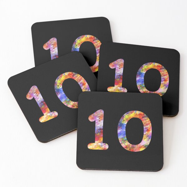 Item preview, Number 10 Colorful Ten Gift designed and sold by Shariss.