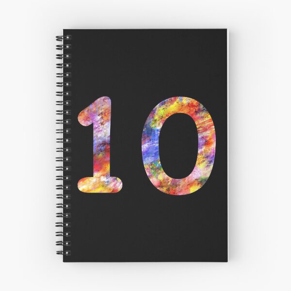 Item preview, Number 10 Colorful Ten Gift designed and sold by Shariss.