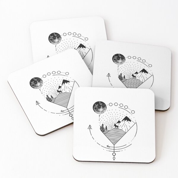 Item preview, wolf howling to the moon  designed and sold by Zeartes.
