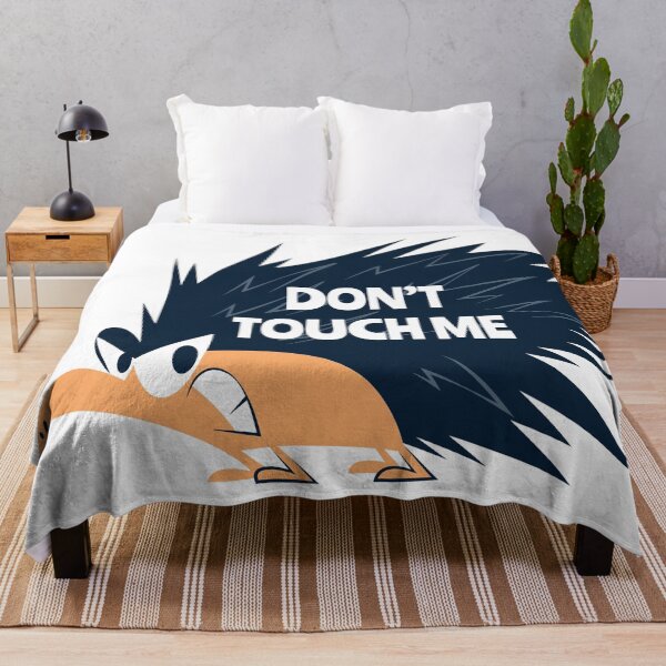 Item preview, Don't Touch Me Angry designed and sold by TheImperfecto.
