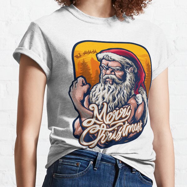 buff santa shirt