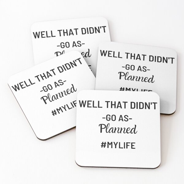 Item preview, Well that didn't go as planned #mylife designed and sold by hudaartlife.