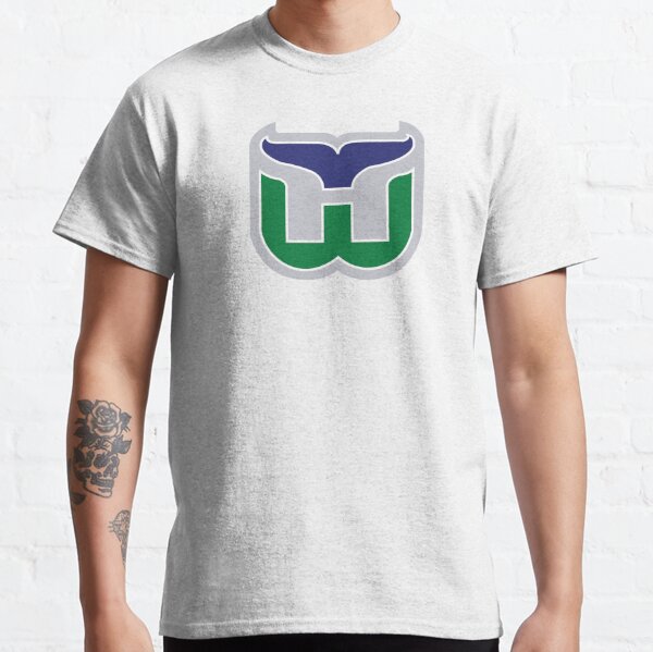 Kids Hartford Whalers Hockey T-shirt Worn Jersey Logo -  Canada