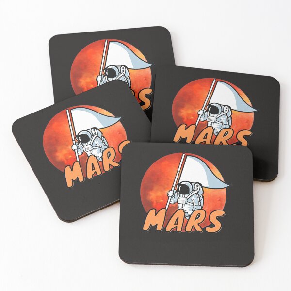Artikelvorschau, Grafiken Planet Mars Espace Mission Austronaut entworfen und verkauft von edilbertobuitrago.
