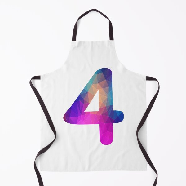 Item preview, Number 4 Colorful Art Funny Four Gift designed and sold by Shariss.
