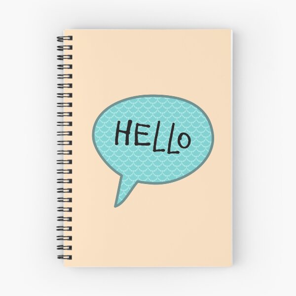 Item preview, Hello Speech Bubble  designed and sold by TheyComeAlong.