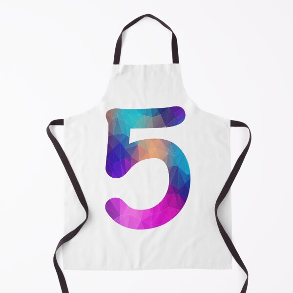Item preview, Number 5 Colorful Art Funny Five Gift designed and sold by Shariss.