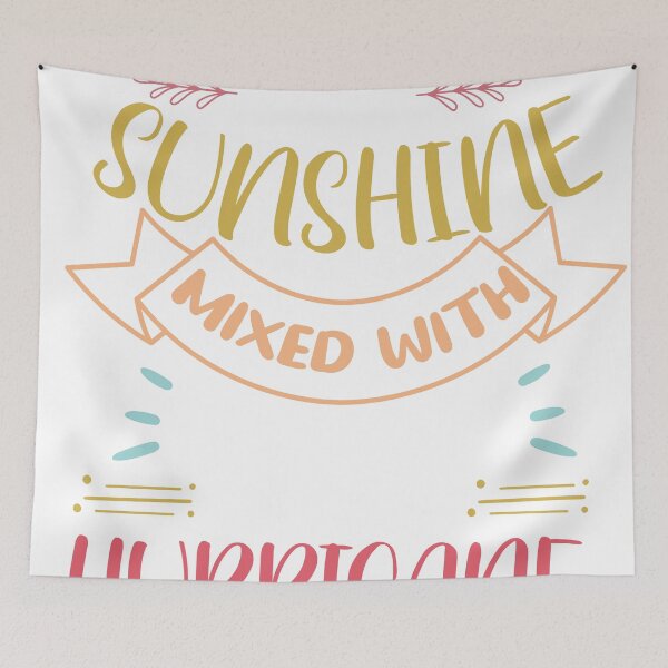 Item preview, May Girls Are Sunshine Mixed With A Little Hurricane designed and sold by AllPerfect.