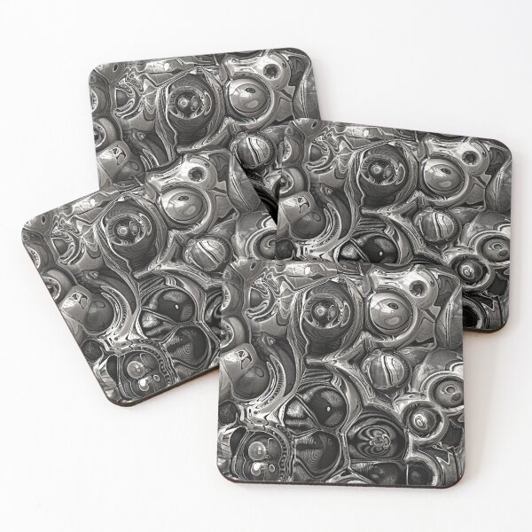 Item preview, Monotone 3D Abstract Pattern designed and sold by Phil Perkins.