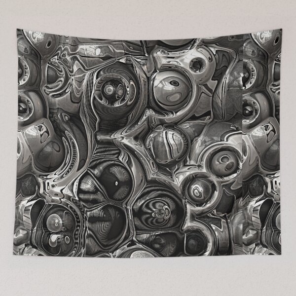Item preview, Monotone 3D Abstract Pattern designed and sold by Phil Perkins.