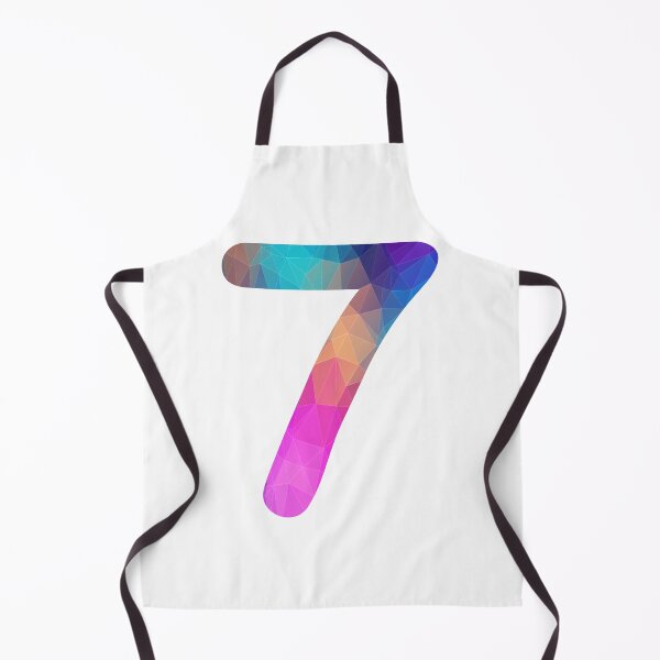 Item preview, Number 7 Colorful Art Funny Seven Gift designed and sold by Shariss.