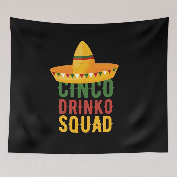 Item preview, cinco drinko squad designed and sold by aimanart.