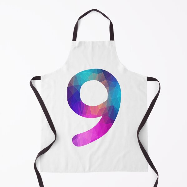 Item preview, Number 9 Colorful Art Funny Nine Gift designed and sold by Shariss.