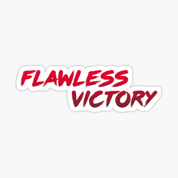 Mortal Kombat Flawless Victory - Flawless Victory - Sticker