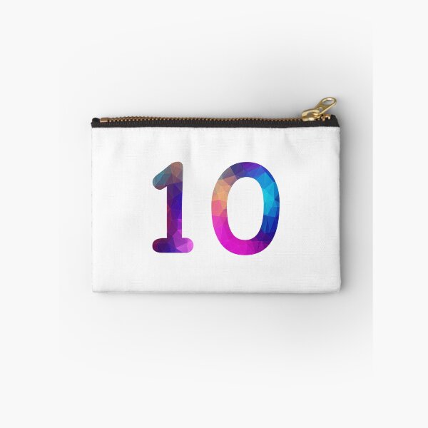 Item preview, Number 10 Colorful Art Funny Ten Gift designed and sold by Shariss.